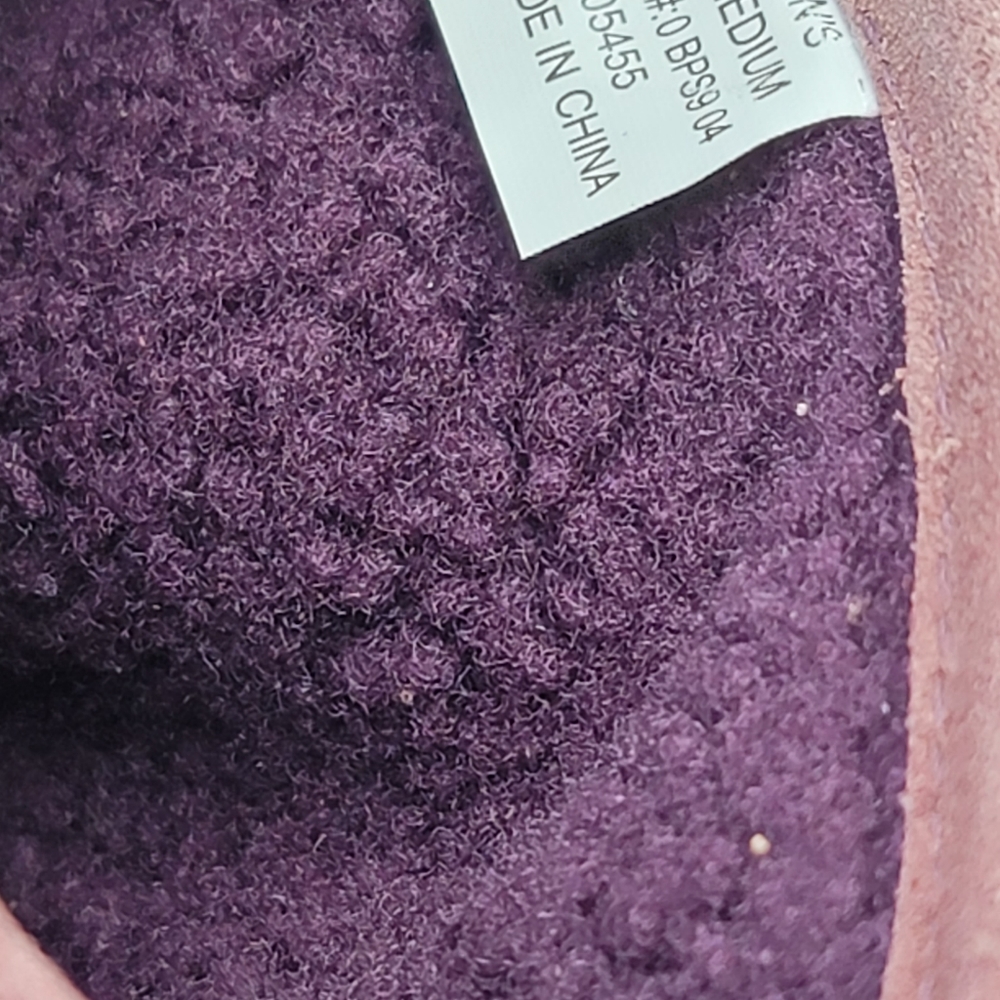 L.L.Bean Purple leather boots size 6M - Picture 12 of 12